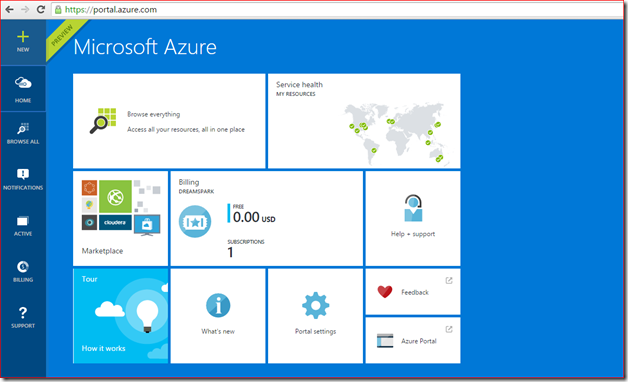 Microsoft Azure Portal