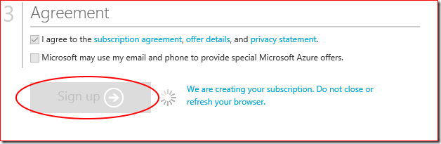 Try Microsoft Azure Pass