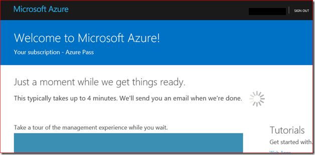 Try Microsoft Azure Pass